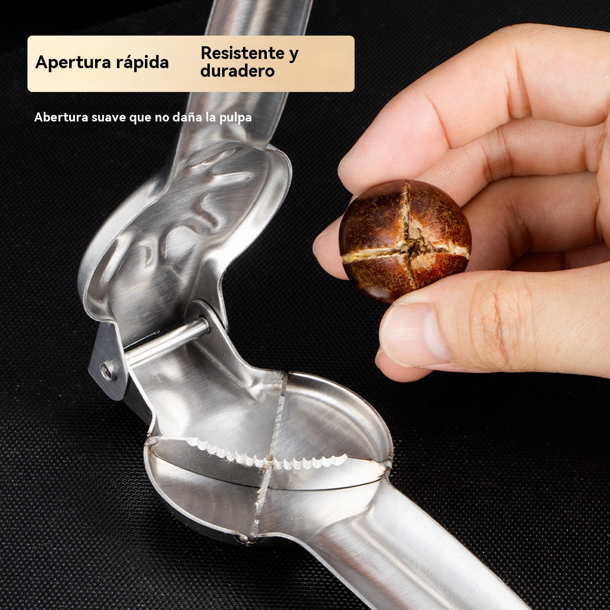 🔥🔥【2 piezas】 🌰Clip de apertura de castaño para el hogar, ¡se abre fácilmente con un toque sin lastimarse las manos!