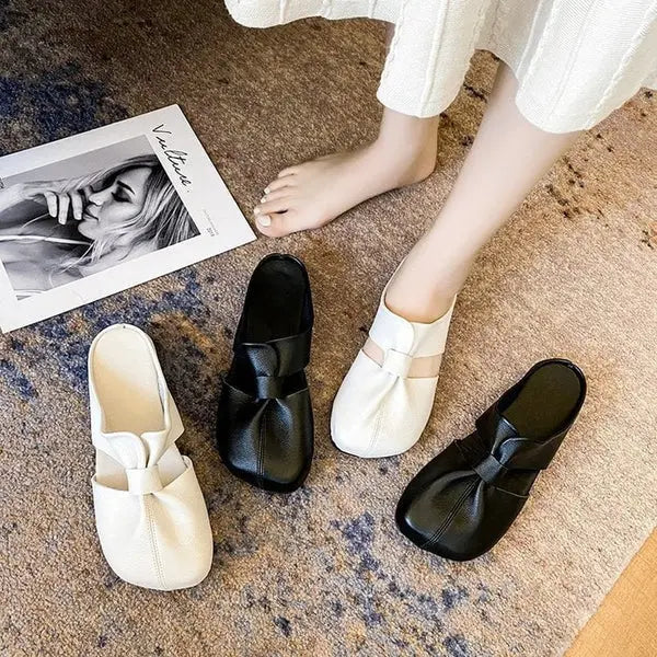 🔥👡【35-42】Sandalias retro Zapatillas planas de verano para mujer