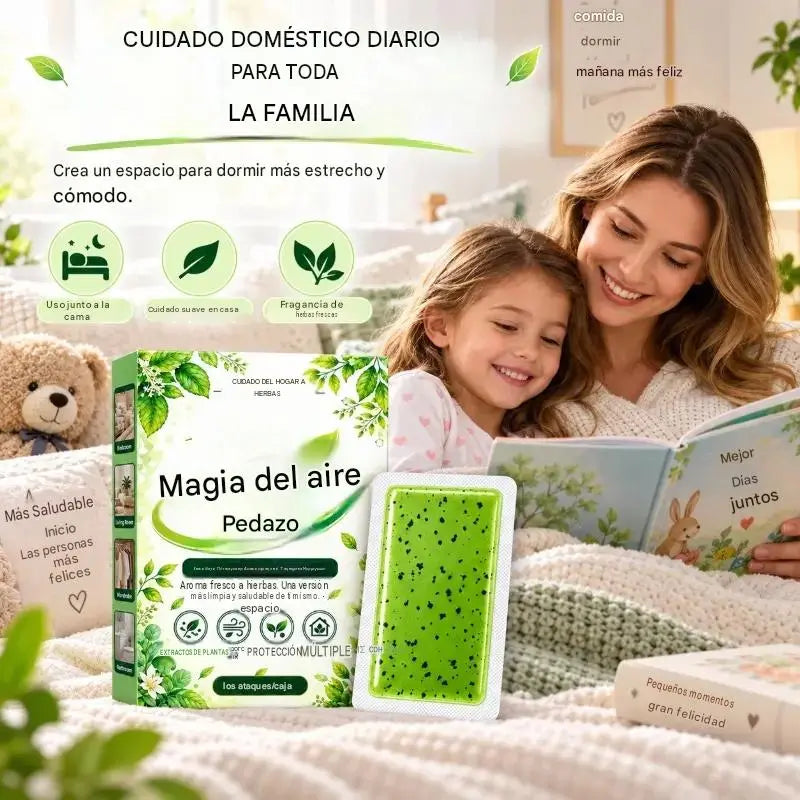 🔥🚫🪳 Parche adhesivo de larga duración con infusión de ajenjo para el alivio de los ácaros – 1 paquete (6 parches)