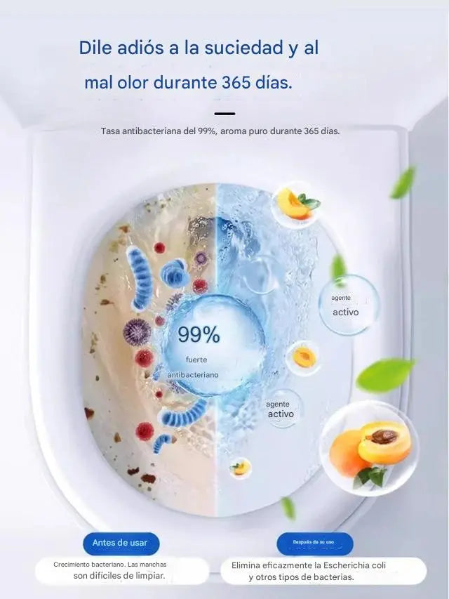 【3 paquetes (1 paquete de 16 tabletas)】✨ Potente espuma limpiadora para inodoros: elimina rápida y eficazmente la suciedad, los olores y la cal, ¡dejando su inodoro fresco y limpio!