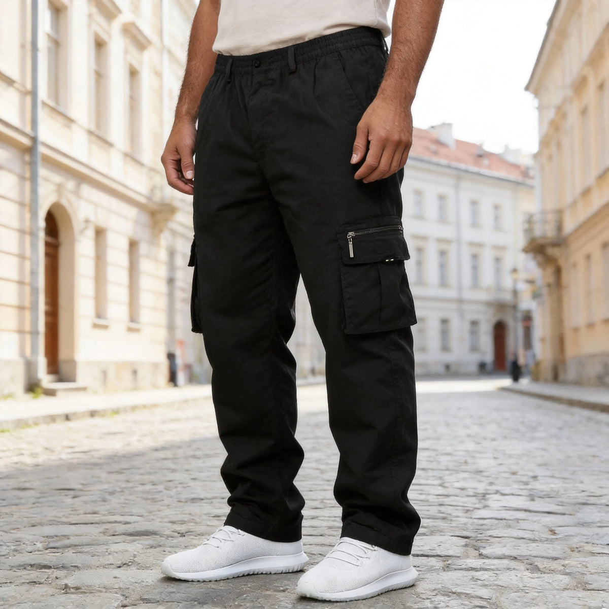 🔥【50% de descuento】🔥 [S-5XL]Pantalones de trabajo mejorados, impermeables y resistentes al desgaste.