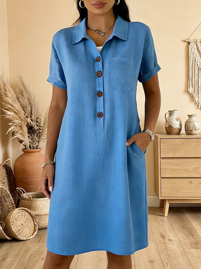 ⏳ ¡Oferta por tiempo limitado! ⏰【S-3XL】Vestido casual de verano cómodo, corte estilizado, moderno y versátil. 4310769
