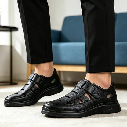 Letní pánské boty z pravé kůže – maximální prodyšnost a chůze bez únavy! 👞🌬️