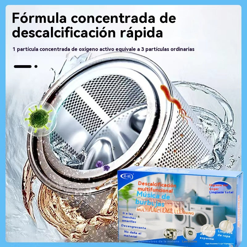 【30% OFF】🔥【Compre 2 cajas, obtenga 2 cajas gratis】✨【Limpieza rápida】🔥Pastillas de limpieza efervescentes multifuncionales para el hogar