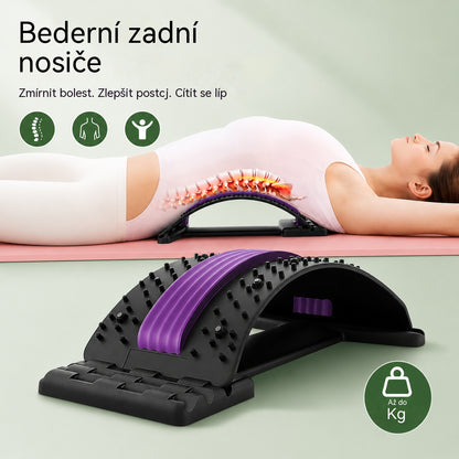 Úleva 3 v 1 Magnet, akupresura a trakce Magnetická terapie Akupunktura Masáž Lumbální tlakoměr
