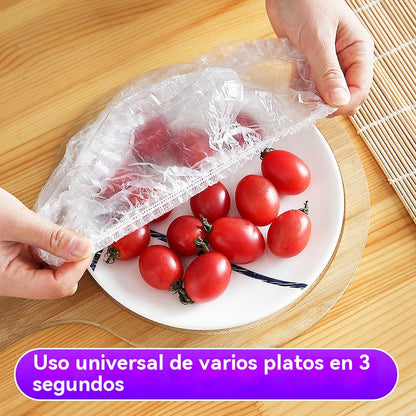 🔥【100 uds】Tapa de frescura desechable de grado alimenticio