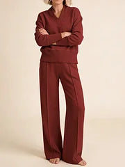 🥰📢📢【M-5XL】Dámský oblek 2026 | Dvoudílný set s dlouhým rukávem✨