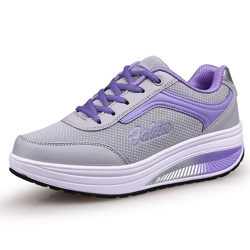 🎀 Zapatillas confortables transpirables señora madura, modelo moderno para paseos y rutina diaria