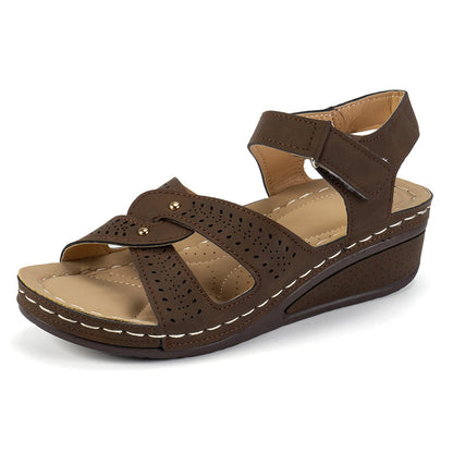 🔥【35-43】Nuevo estilo veraniego, sandalias de cuña con plataforma, suaves, cómodas y que no cansan los pies.