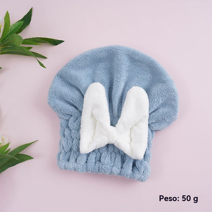 🔥🎀🛀Gorro de ducha a prueba de golpes, de secado rápido y con champú súper absorbente😍