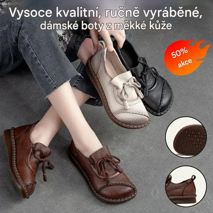 🔥【35–40】Dámské boty z měkké kůže, ručně vyrobené a vysoké kvality