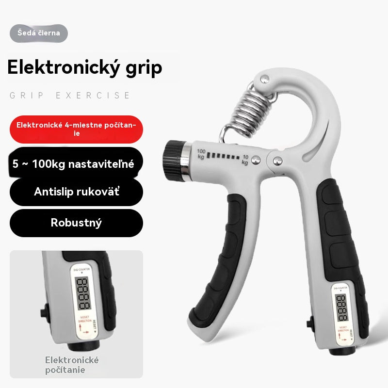 💪🔥 Trener siły nadgarstka z licznikiem i regulowanym oporem - 4221573