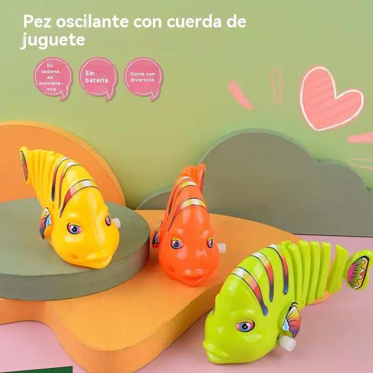【6 piezas】🐟 Juguetes creativos para niños