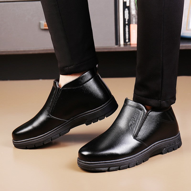 【39-44】🔥 Zimowe Ocieplane Męskie Buty Śniegowe-4176975