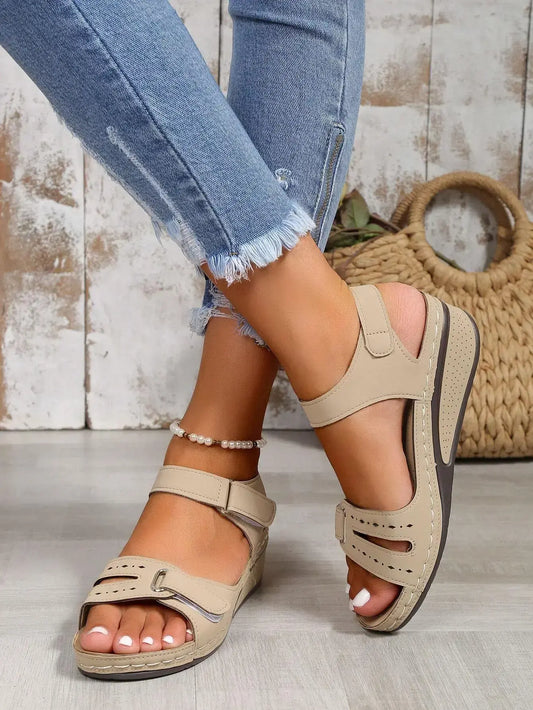 【35-43】🔥Letnie codzienne sandały damskie, gruba podeszwa_3992123