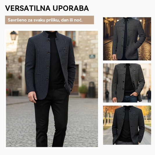 🧥 Visokokvalitetna nova muška zimska jakna - podstavljena i topla, udobna i svestrana 【40-90KG】- 4188100