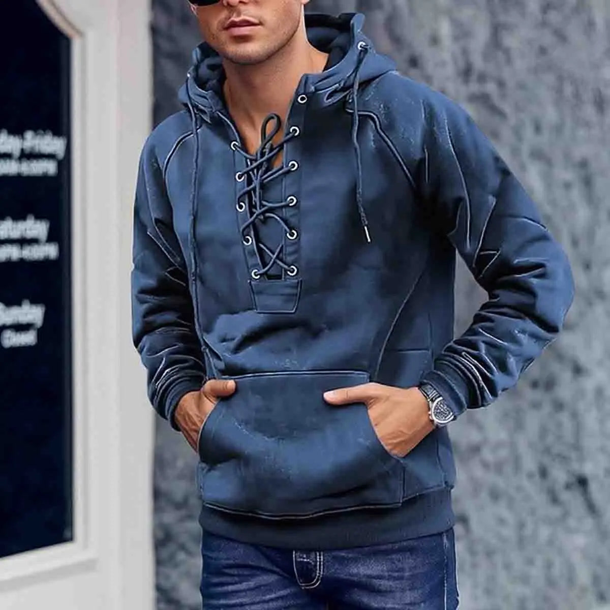【S-3XL】🧥Pánská retro mikina z čisté bavlny, volný střih a zeštíhlení