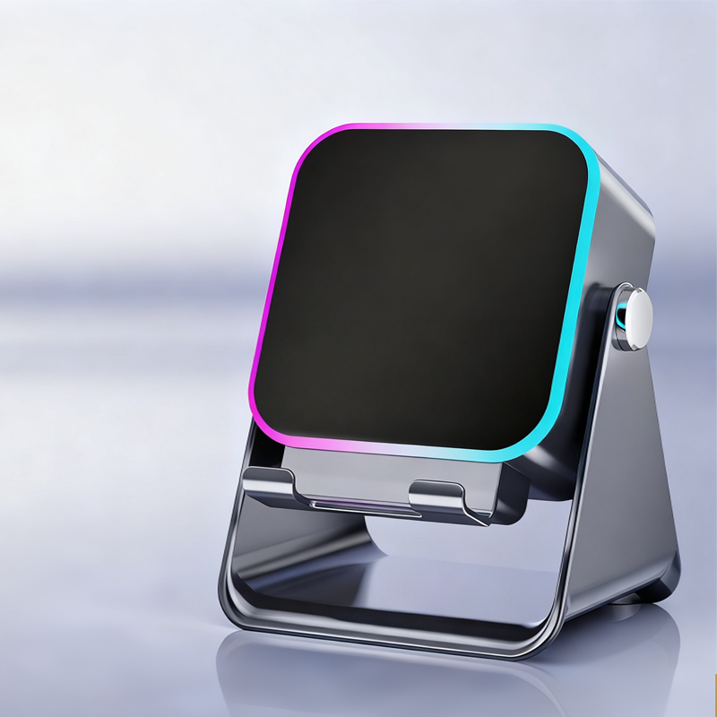 🔥📢 Głośnik Bluetooth 5 w 1 z ładowaniem bezprzewodowym i regulowanym uchwytem na telefon 🎶⚡- 4226287