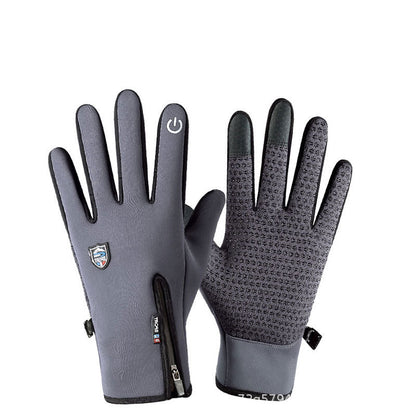 ❄️⛷️Otoño e invierno al aire libre ciclismo escalada guantes de esquí cálidos guantes de lana impermeables a prueba de viento🧤