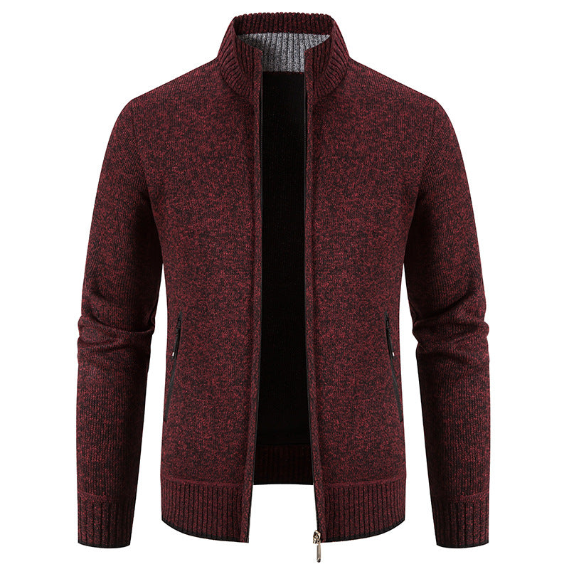 ❄️⛄️【M-3XL】Męska bluza z golfem i zamkiem błyskawicznym, casualowa, dzianinowa