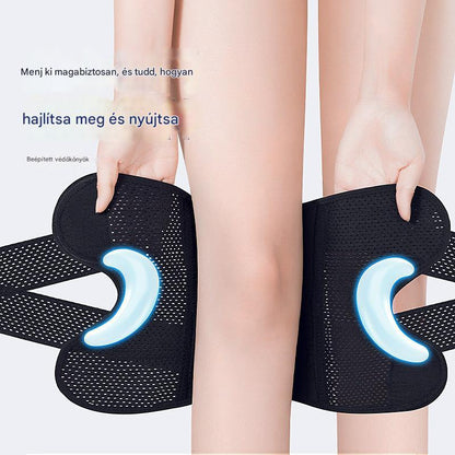 🦵【Vásárolj egyet, kapj egyet ingyen】 Kétkaros térdpad, alkalmas futásra, kerékpározásra, labdarúgásra és más sportokra-4175955