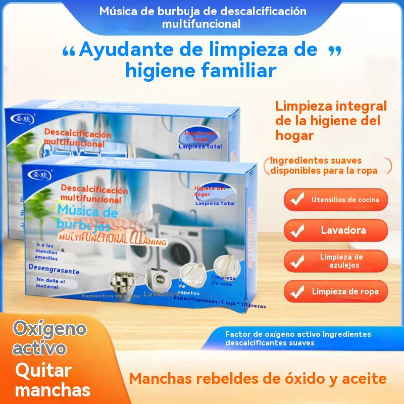 【30% OFF】🔥【Compre 2 cajas, obtenga 2 cajas gratis】✨【Limpieza rápida】🔥Pastillas de limpieza efervescentes multifuncionales para el hogar