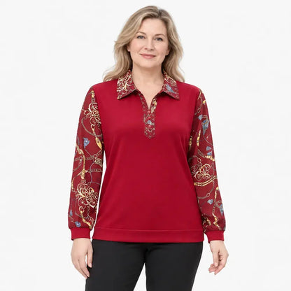 【M–6XL】Nová dámská termokošile na podzim a zimu – velké velikosti, zakrývá břicho, hřejivá a elegantní