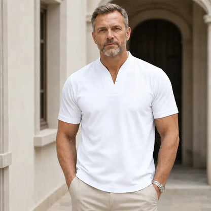 💪👔 [S-5XL] Polo deportivo de talla grande para hombre – Algodón elástico