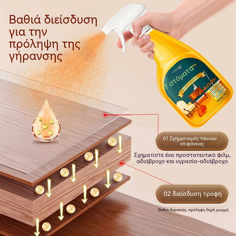 🔥✨【Έκπτωση 50%】Σπρέι καθαρισμού και λεύκανσης ξύλου υψηλής απόδοσης