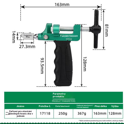 ✨✨Průměrná sleva 55 %✨✨Řezačky dlaždic a skla, Železářské nástroje pro dělení a řezání skla