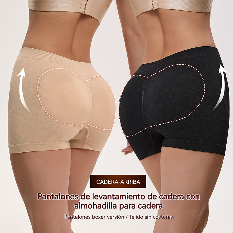 🔥【Compra 1 y llévate 1 gratis】✨Almohadillas para glúteos con forma de melocotón para dar volumen a las caderas, elevar la cintura y controlar el abdomen.