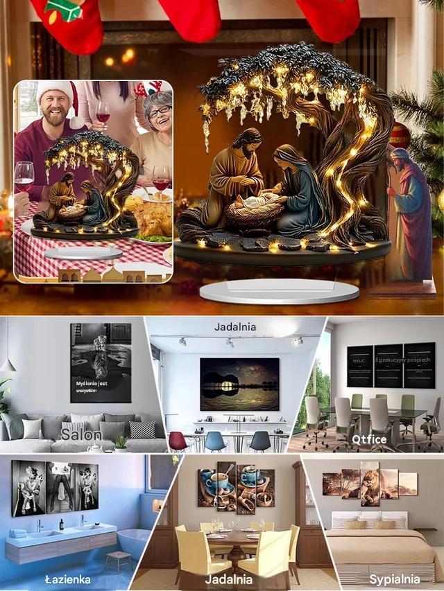 👼【50% ZNIŻKI！】Akrylowa figurka anioła-4169038