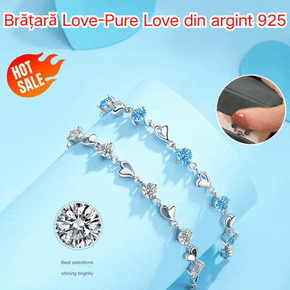 🥰🎁Brățară Love-Pure Love din argint 925
