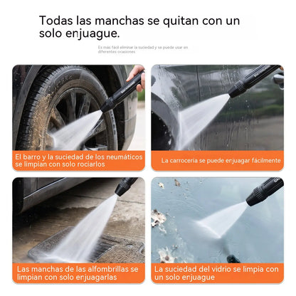 Último día con 55% de descuento: 【2 juegos por 23 euros】Pistola pulverizadora de alta presión para uso doméstico