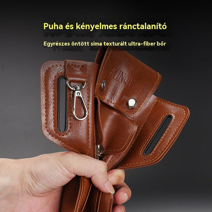 👜Vegyél egyet, a másodikat ingyen kapod! Bőrszoknya sokfunkciójú férfiaknak - 4186482