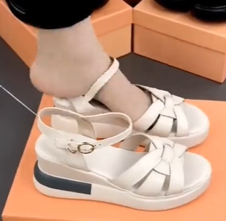 💞2026Sandalias de cuña de nuevo estilo.