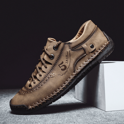 🔥 Zapatos casuales para hombre cosidos a mano | Colección Primavera 2026 | Cómodos y fáciles de caminar