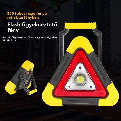 🔥2026-os új termék🔥 Háromfunkciós szolar energiás vészháztartási háromszög - 4195779