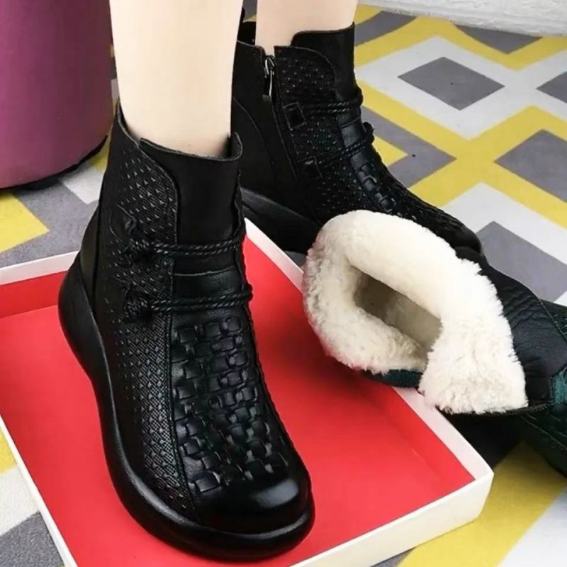 💥💥【Tallas 35-40】Botas de cuero para mujer: una opción cálida y elegante para el invierno de 2026