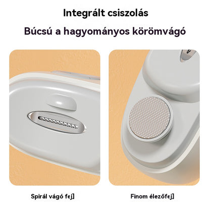 ✂️💅🔥Többszörös felhasználási célú fülkes elektromos csiszoló, ragadást megelőző védeléssel ellátott fülkes elektromos vágó – 4193427