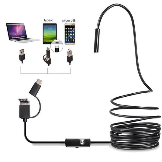 (Typ-c, USB, Micro USB) endoskop tři v jednom 【3.5M】