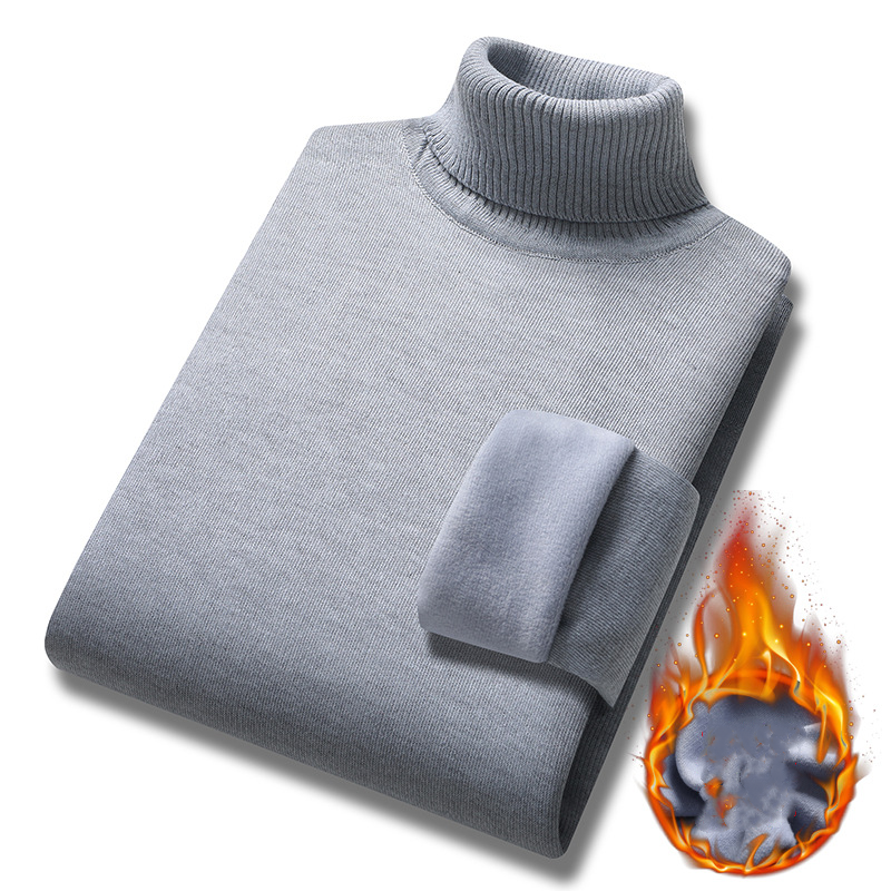 🔥【M-4XL】🔥 2025 w nowym stylu, lekki, luksusowy męski sweter z golfem, kaszmirowy sweter biznesowy na co dzień
