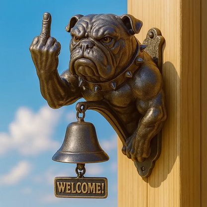 🔔Zábavný zvonek ve tvaru buldoka🐶-4043643
