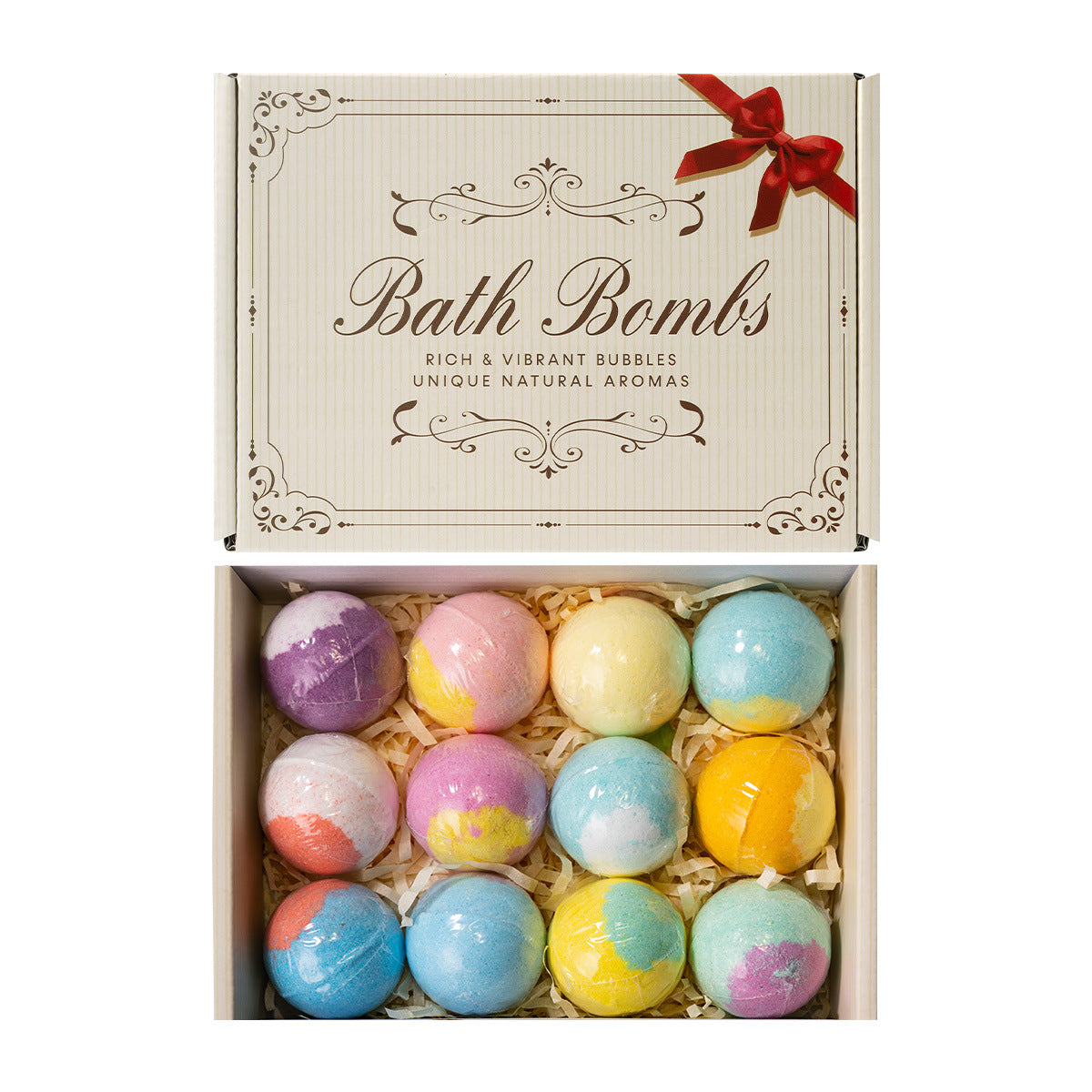 🔥🔥 12 bolitas de sales de baño aromáticas (30 g/unidad), eliminan eficazmente las células muertas de la piel y la dejan suave y nutrida.