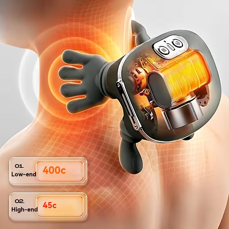 💆‍♀️Una nueva versión de un masajeador portátil de cuello y hombros con batería recargable y gran capacidad.
