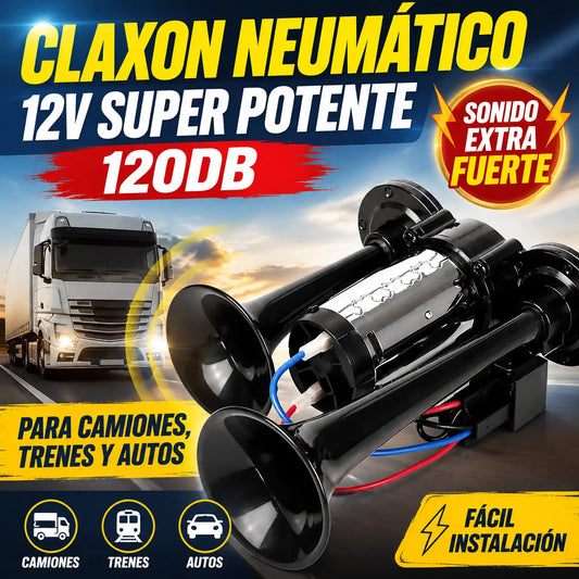 🚗🚂📣Bocina neumática para trenes, camiones y turismos