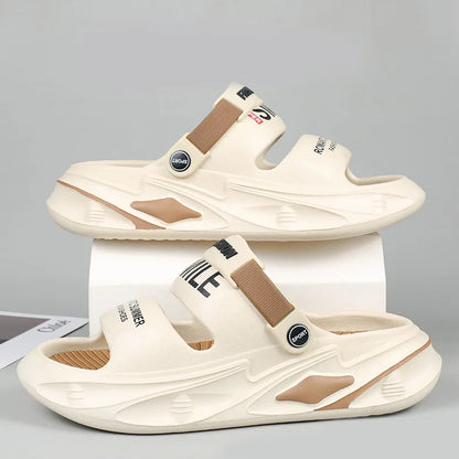 【36-45】Nuevas sandalias antideslizantes de suela gruesa, a la moda, modelo 2026