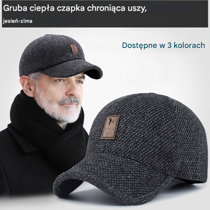 🧢[Kup jeden, a drugi dostaniesz gratis] Nowa, jesienno-zimowa męska czapka baseballowa wysokiej jakości, modna i casualowa na co dzień, do noszenia na świeżym powietrzu, z kolekcji - 4191820