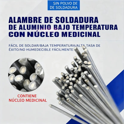 【100 piezas】🔥 Varillas de soldadura universales sin máquina | Oro Plata Cobre Aluminio Acero