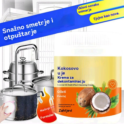 🥘🧼【Kupite 1, dobijte 1 gratis】Višenamjenska krema za čišćenje kućanstva za uklanjanje ulja, hrđe i kamenca.Višenamjenski, s jakim mogućnostima čišćenja i uklanjanja kamenca. - 4228216